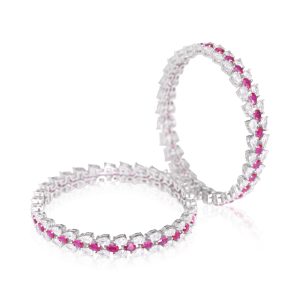 Leif Ruby Bangle