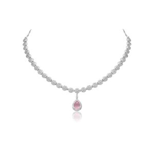 Leena Pink Necklace Set
