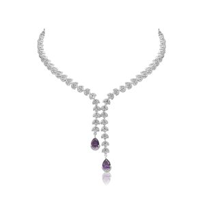Mara Purple Necklace Set