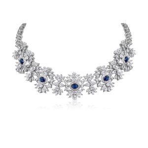 Oriana Blue Necklace Set