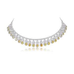 Kaia Yellow Necklace Set