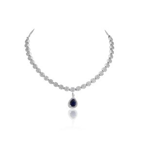 Leena Blue Necklace Set