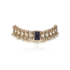 Akira Blue Choker Set
