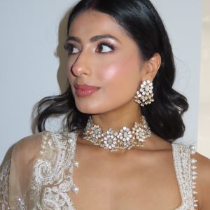 Anima Mother of Pearl Choker Set