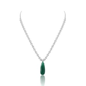 Akosi Green Necklace Set