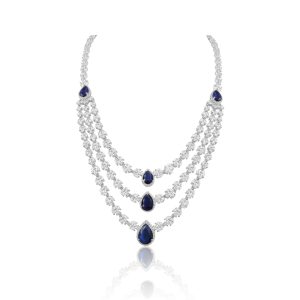 Asmara Blue Necklace Set