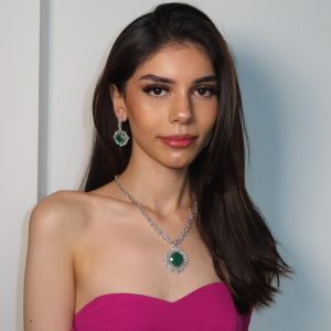 Bellita Green Necklace Set