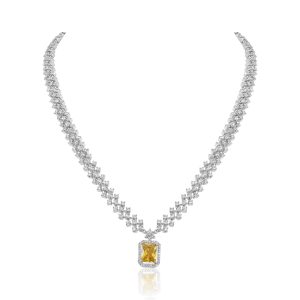 Fanaya Yellow Necklace Set