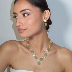 Alana Green Necklace Set