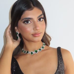 Arionna Emerald Necklace Set