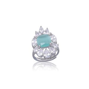 Kyana Teal Ring