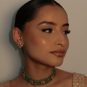Sadira Mint Green Choker Set