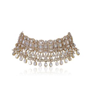 Aarika Mother of Pearl Choker Set