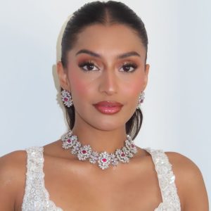 Oriana Pink Necklace Set