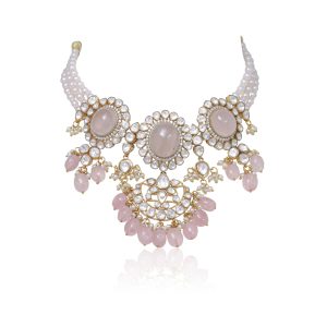 Aaravi Pink Necklace Set
