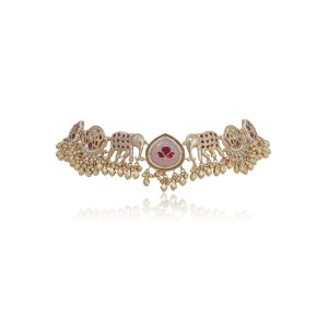 Aavanah Pink Choker Set