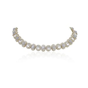 Aasani Grey Necklace Set