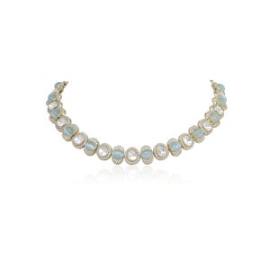 Aasani Teal Necklace Set
