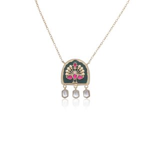 Adaa Green Necklace Set