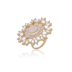Abhika Light Pink Ring