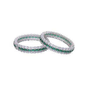 Daphne Emerald Green Bangle