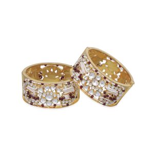 Hira Maroon Bangle