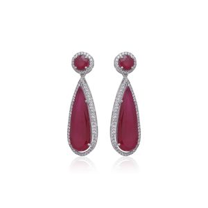 Joelle Ruby Earrings