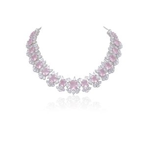 Kyana Pink Necklace Set