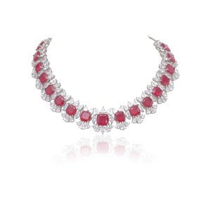 Kyana Ruby Necklace Set