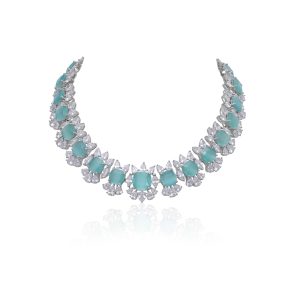 Kyana Teal Necklace Set