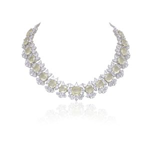 Kyana Yellow Necklace Set
