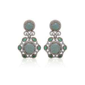 Layina Green Earrings