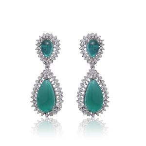 Natalia Green Earrings