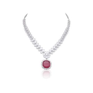 Nora Ruby Necklace Set