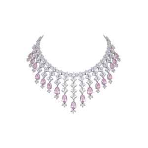 Pierre Pink Necklace Set